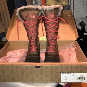 Brand New Shellista Lace luxe winter boots